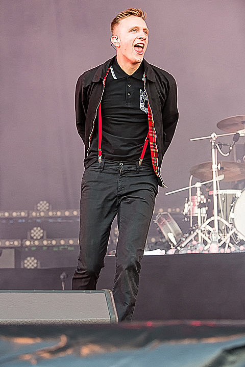 Kraftklub @ Rock Am Ring 2015, foto 20, foto's door FrontView Magazine