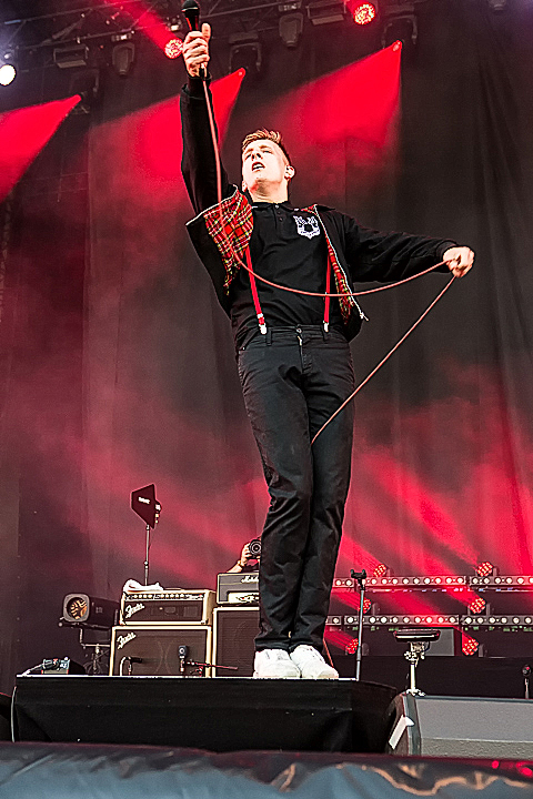 Kraftklub @ Rock Am Ring 2015, foto 22, foto's door FrontView Magazine