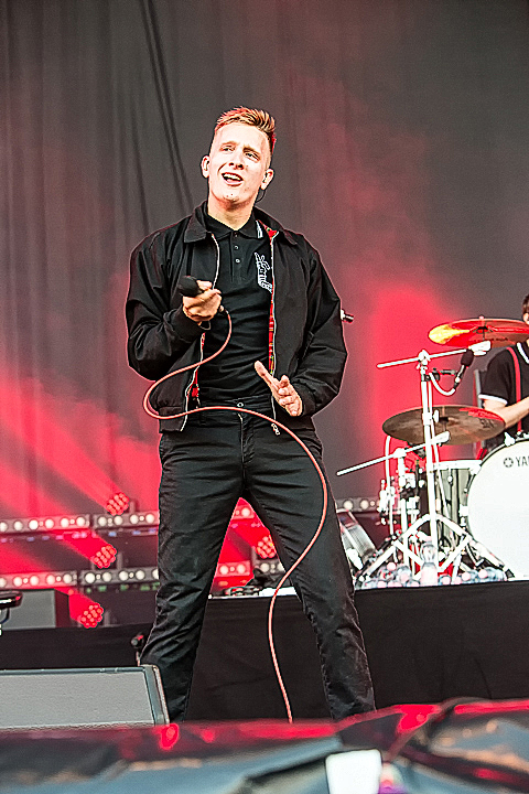 Kraftklub @ Rock Am Ring 2015, foto 23, foto's door FrontView Magazine
