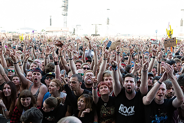Kraftklub @ Rock Am Ring 2015, foto 24, foto's door FrontView Magazine
