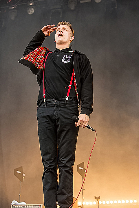 Kraftklub @ Rock Am Ring 2015, foto 25, foto's door FrontView Magazine