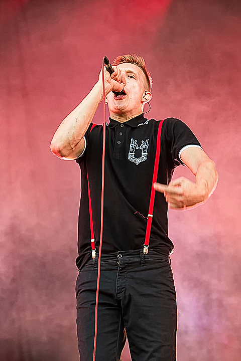 Kraftklub @ Rock Am Ring 2015, foto 27, foto's door FrontView Magazine
