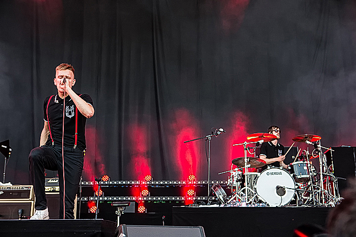 Kraftklub @ Rock Am Ring 2015, foto 29, foto's door FrontView Magazine