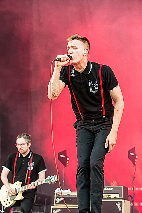 Kraftklub @ Rock Am Ring 2015, foto 30, foto's door FrontView Magazine