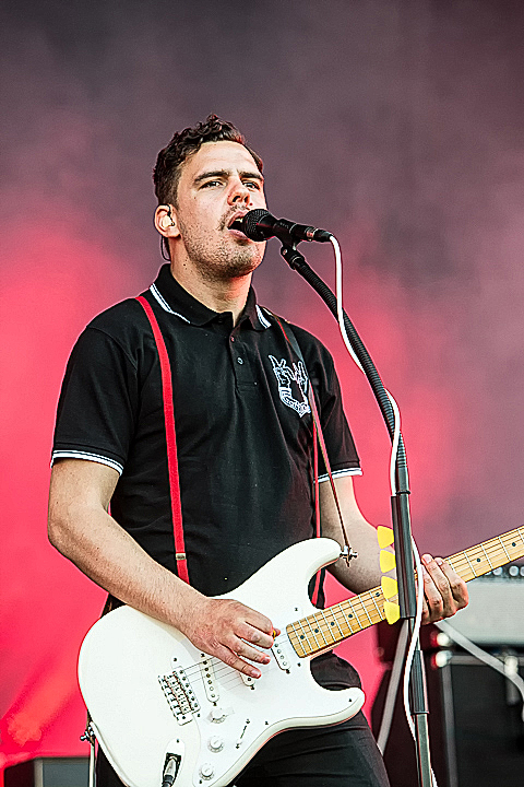 Kraftklub @ Rock Am Ring 2015, foto 36, foto's door FrontView Magazine