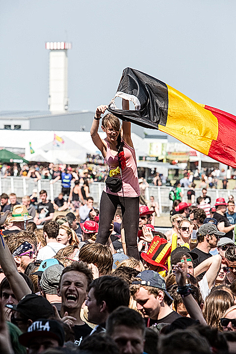 Royal Republic @ Rock Am Ring 2015, foto 5, foto's door Edwin Houdevelt - FrontView Magazine