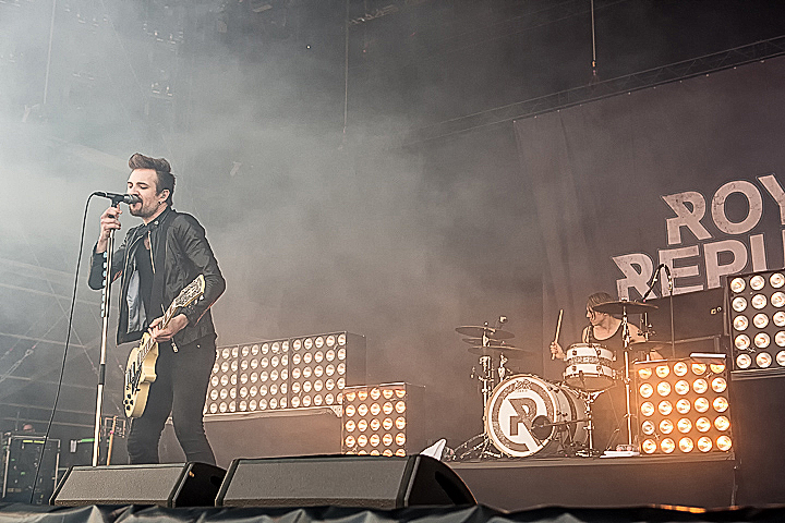 Royal Republic @ Rock Am Ring 2015, foto 6, foto's door Edwin Houdevelt - FrontView Magazine
