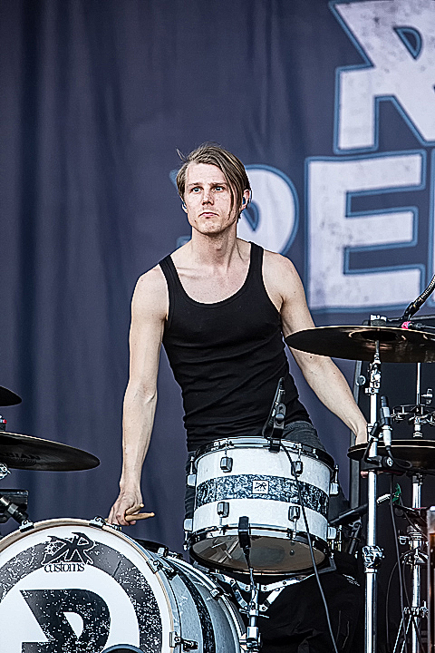 Royal Republic @ Rock Am Ring 2015, foto 7, foto's door Edwin Houdevelt - FrontView Magazine