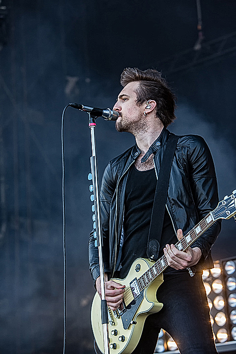 Royal Republic @ Rock Am Ring 2015, foto 11, foto's door Edwin Houdevelt - FrontView Magazine