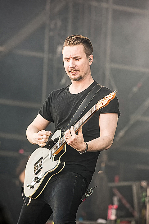 Royal Republic @ Rock Am Ring 2015, foto 12, foto's door Edwin Houdevelt - FrontView Magazine