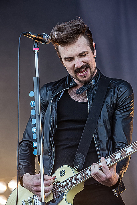 Royal Republic @ Rock Am Ring 2015, foto 14, foto's door Edwin Houdevelt - FrontView Magazine