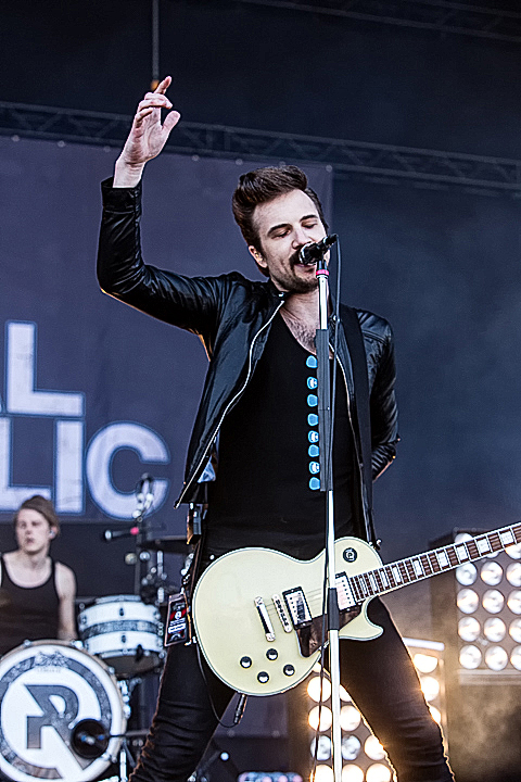 Royal Republic @ Rock Am Ring 2015, foto 16, foto's door Edwin Houdevelt - FrontView Magazine