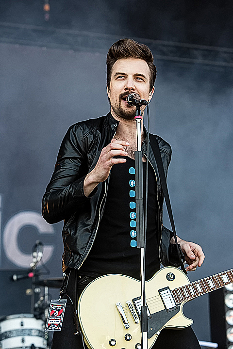 Royal Republic @ Rock Am Ring 2015, foto 18, foto's door Edwin Houdevelt - FrontView Magazine