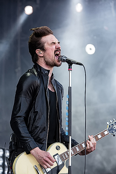 Royal Republic @ Rock Am Ring 2015, foto 19, foto's door Edwin Houdevelt - FrontView Magazine
