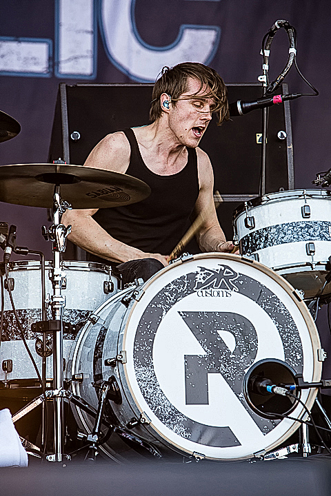 Royal Republic @ Rock Am Ring 2015, foto 22, foto's door Edwin Houdevelt - FrontView Magazine
