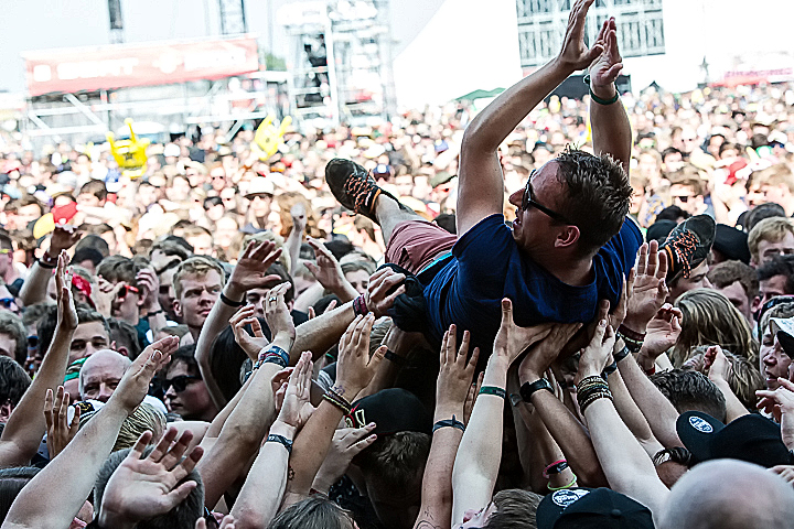 Royal Republic @ Rock Am Ring 2015, foto 24, foto's door Edwin Houdevelt - FrontView Magazine