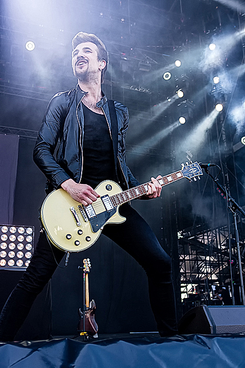 Royal Republic @ Rock Am Ring 2015, foto 26, foto's door Edwin Houdevelt - FrontView Magazine