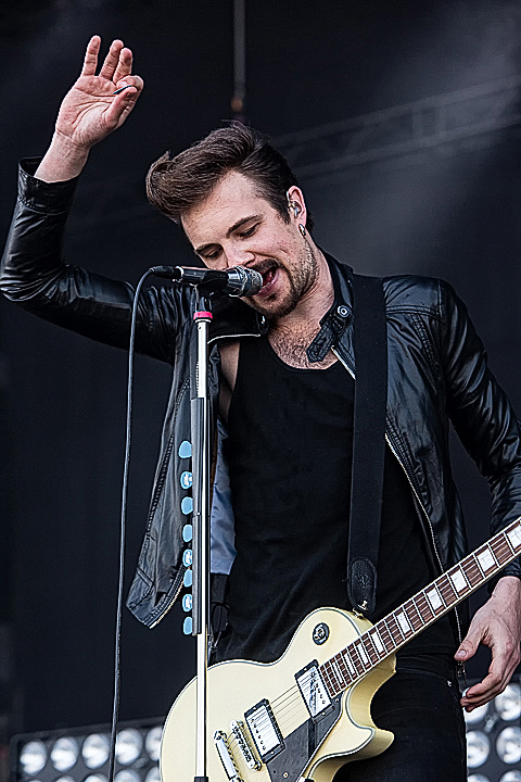 Royal Republic @ Rock Am Ring 2015, foto 28, foto's door Edwin Houdevelt - FrontView Magazine