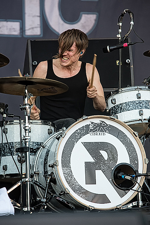 Royal Republic @ Rock Am Ring 2015, foto 32, foto's door Edwin Houdevelt - FrontView Magazine