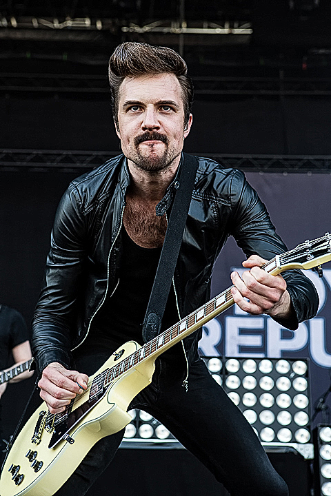 Royal Republic @ Rock Am Ring 2015, foto 33, foto's door Edwin Houdevelt - FrontView Magazine