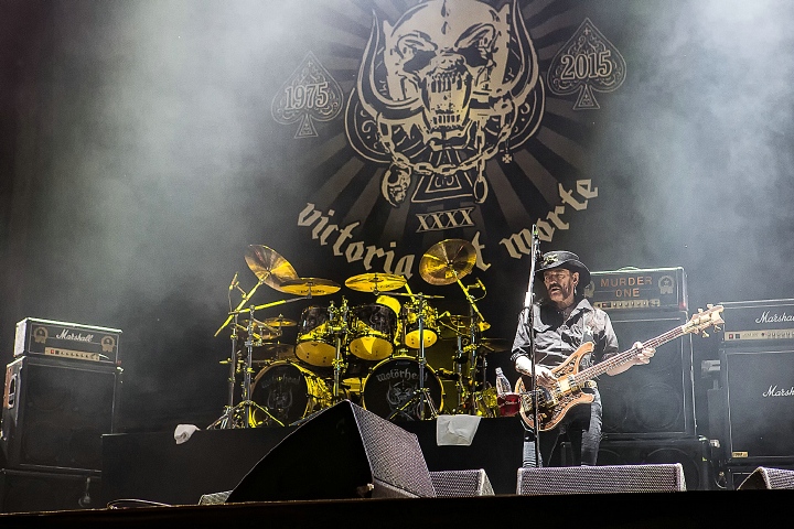 Motörhead @ Rock Am Ring 2015, foto 11, foto's door Edwin Houdevelt - FrontView Magazine
