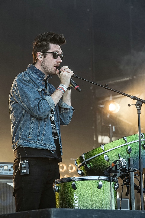 Bastille @ Rock Am Ring 2015, foto 6, foto's door Edwin Houdevelt - FrontView Magazine