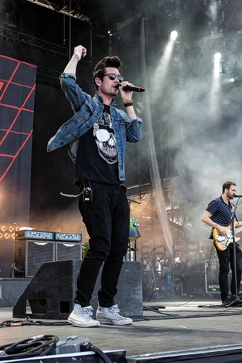 Bastille @ Rock Am Ring 2015, foto 9, foto's door Edwin Houdevelt - FrontView Magazine