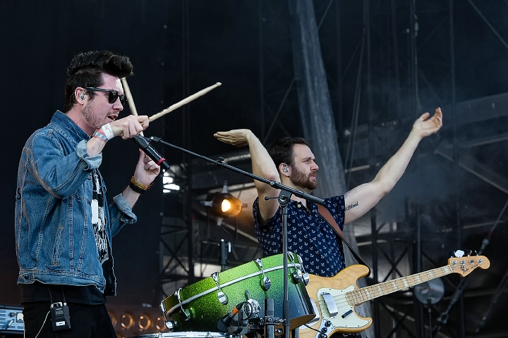 Bastille @ Rock Am Ring 2015, foto 10, foto's door Edwin Houdevelt - FrontView Magazine