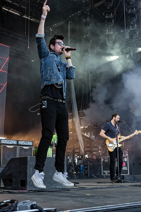 Bastille @ Rock Am Ring 2015, foto 14, foto's door Edwin Houdevelt - FrontView Magazine