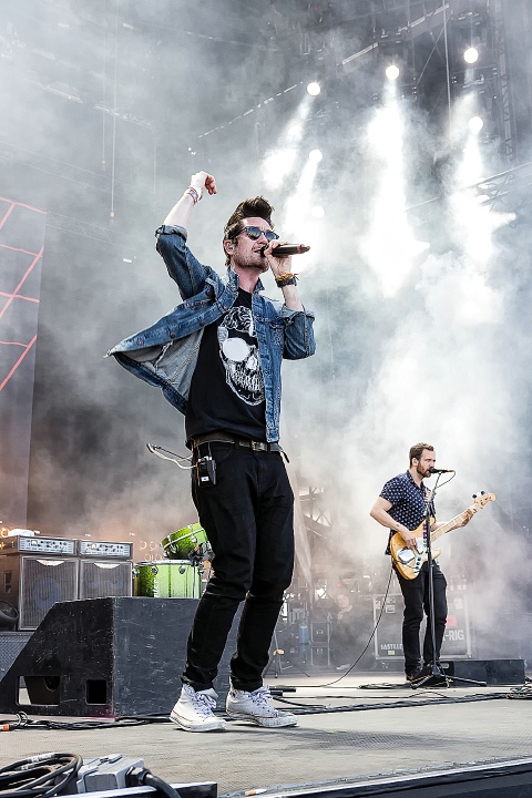 Bastille @ Rock Am Ring 2015, foto 19, foto's door Edwin Houdevelt - FrontView Magazine