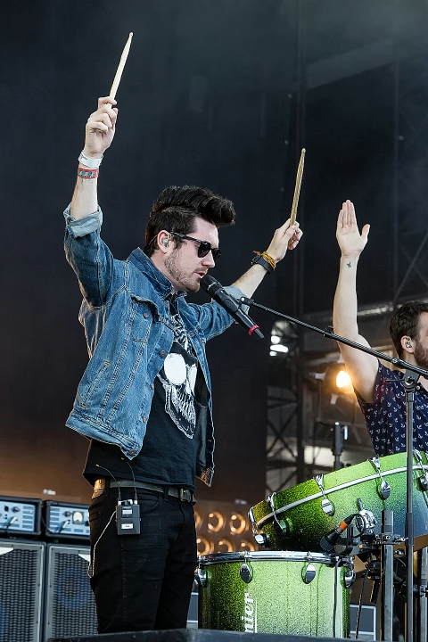 Bastille @ Rock Am Ring 2015, foto 20, foto's door Edwin Houdevelt - FrontView Magazine