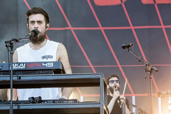 Bastille @ Rock Am Ring 2015, foto 25, foto's door Edwin Houdevelt - FrontView Magazine