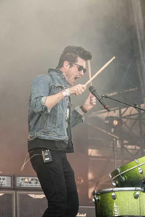 Bastille @ Rock Am Ring 2015, foto 30, foto's door Edwin Houdevelt - FrontView Magazine