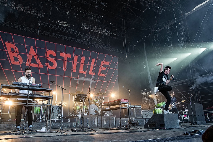 Bastille @ Rock Am Ring 2015, foto 45, foto's door Edwin Houdevelt - FrontView Magazine