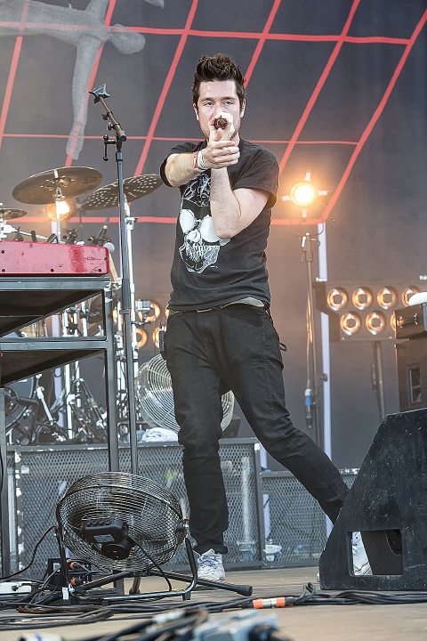 Bastille @ Rock Am Ring 2015, foto 46, foto's door Edwin Houdevelt - FrontView Magazine