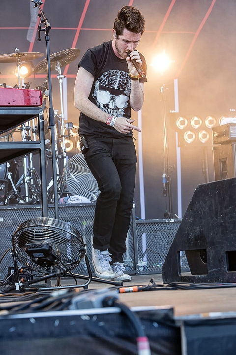 Bastille @ Rock Am Ring 2015, foto 47, foto's door Edwin Houdevelt - FrontView Magazine