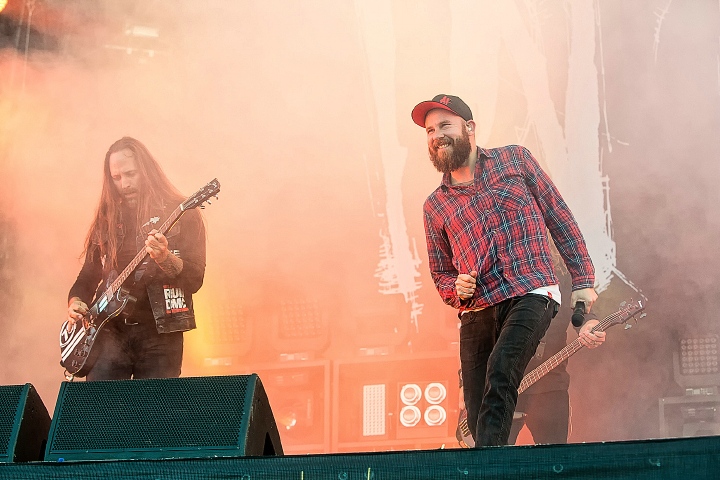 In Flames @ Rock Am Ring 2015, foto 1, foto's door Edwin Houdevelt - FrontView Magazine