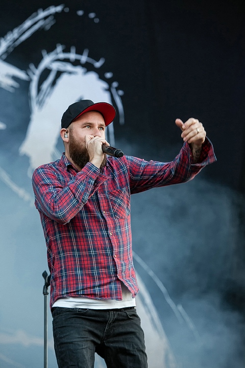 In Flames @ Rock Am Ring 2015, foto 2, foto's door Edwin Houdevelt - FrontView Magazine