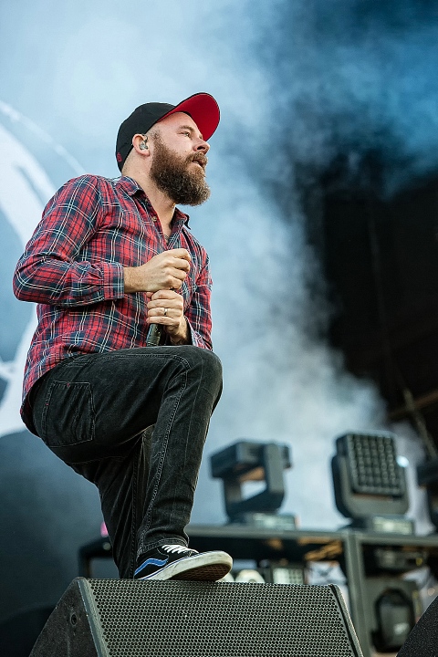 In Flames @ Rock Am Ring 2015, foto 9, foto's door Edwin Houdevelt - FrontView Magazine