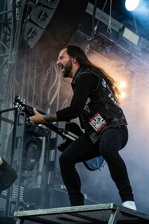 In Flames @ Rock Am Ring 2015, foto 11, foto's door Edwin Houdevelt - FrontView Magazine