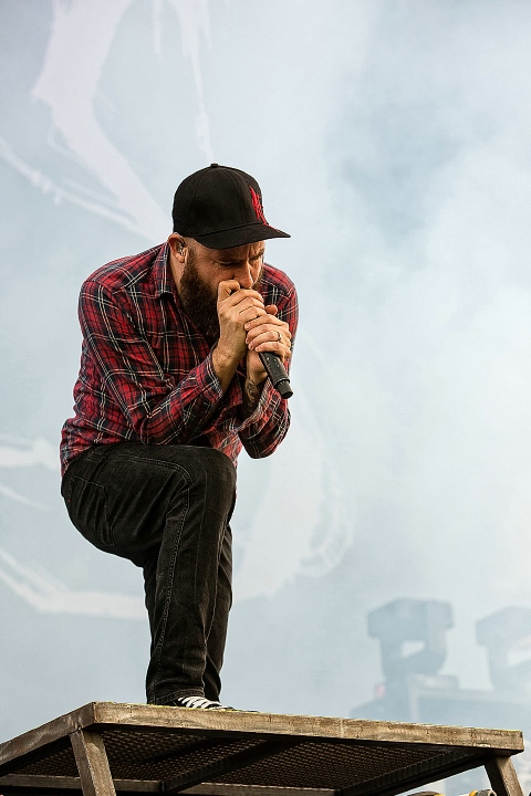 In Flames @ Rock Am Ring 2015, foto 13, foto's door Edwin Houdevelt - FrontView Magazine