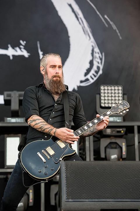 In Flames @ Rock Am Ring 2015, foto 14, foto's door Edwin Houdevelt - FrontView Magazine