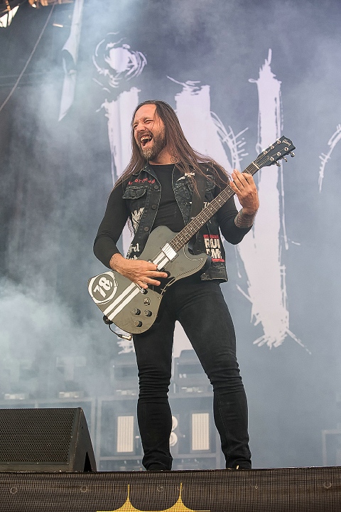 In Flames @ Rock Am Ring 2015, foto 16, foto's door Edwin Houdevelt - FrontView Magazine