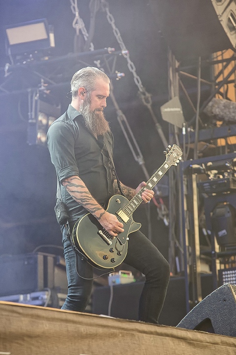 In Flames @ Rock Am Ring 2015, foto 20, foto's door Edwin Houdevelt - FrontView Magazine