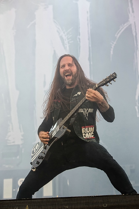 In Flames @ Rock Am Ring 2015, foto 22, foto's door Edwin Houdevelt - FrontView Magazine