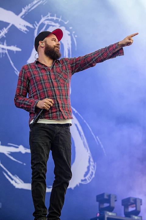 In Flames @ Rock Am Ring 2015, foto 23, foto's door Edwin Houdevelt - FrontView Magazine