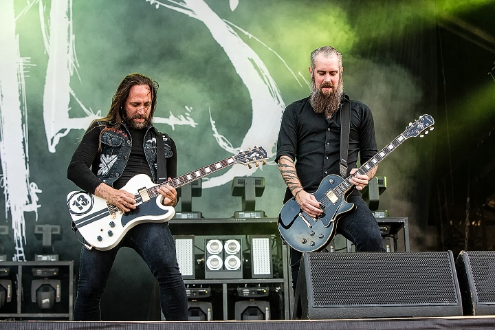 In Flames @ Rock Am Ring 2015, foto 24, foto's door Edwin Houdevelt - FrontView Magazine