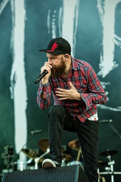 In Flames @ Rock Am Ring 2015, foto 27, foto's door Edwin Houdevelt - FrontView Magazine