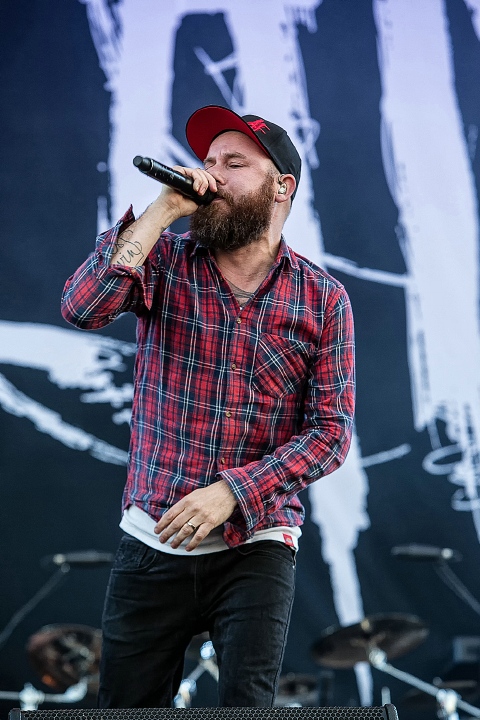 In Flames @ Rock Am Ring 2015, foto 28, foto's door Edwin Houdevelt - FrontView Magazine