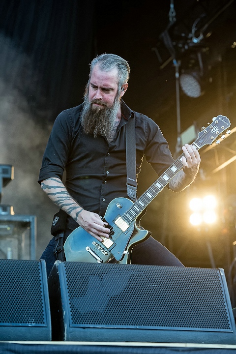 In Flames @ Rock Am Ring 2015, foto 35, foto's door Edwin Houdevelt - FrontView Magazine